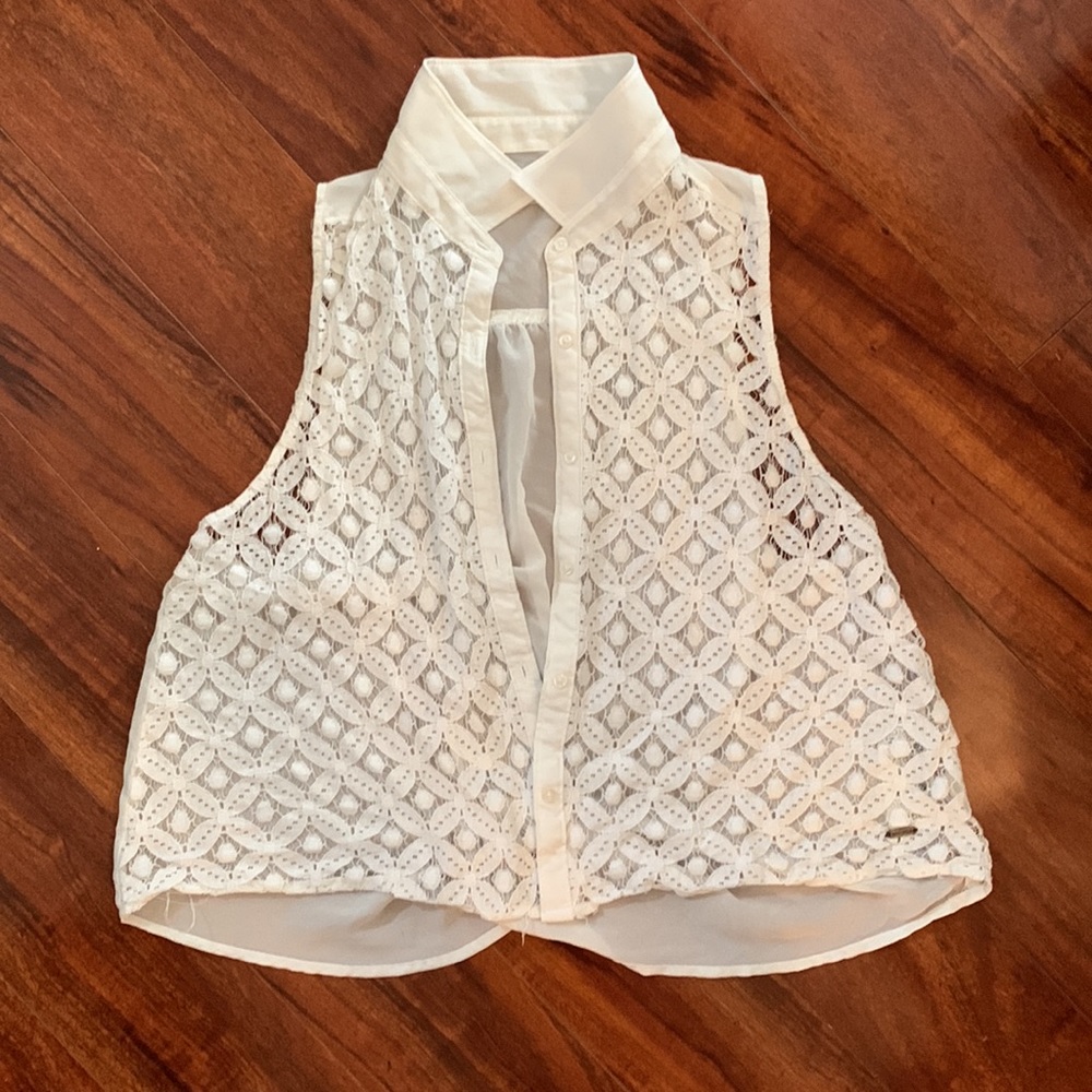 Hollister Button Down Tank
